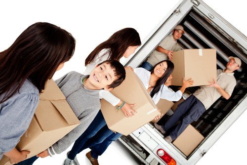 Professional packing team preparing household items for a Bayswater move