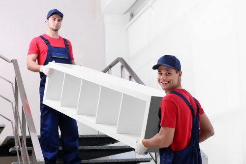 Removals van serving Bayswater residential streets