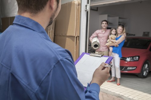 Preparation checklist scene for a Bayswater moving day