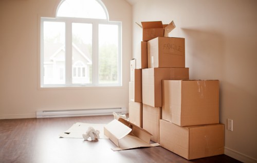 Moving van transport for a Bayswater removal