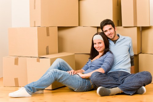 Careful furniture loading for a Bayswater home removal service