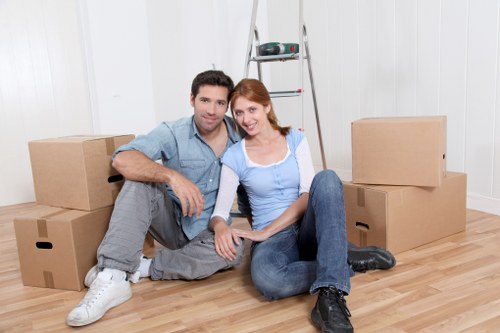Furniture loading process for a Bayswater house relocation