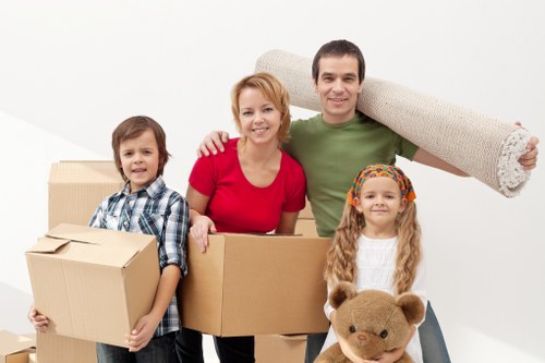 Office relocation support with organized moving equipment in Bayswater