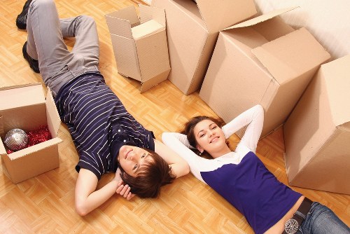 Professional movers transporting household items in Bayswater