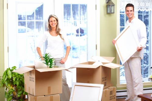 Local removals van ready for a Bayswater move